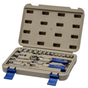Juego Dados 1/4”, 19 piezas