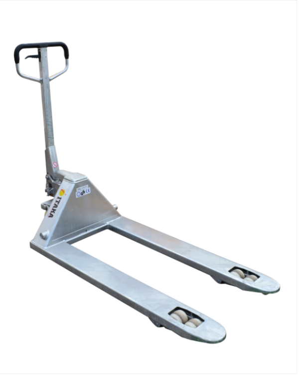 TRANSPALETA MANAL GALV 2500KG 520X1150MM MOD.BFG