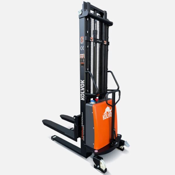 APILADOR SEMI ELECTRICO HORQUILLA AJUSTABLE 1.500kg 3.500mm KOLVOK
