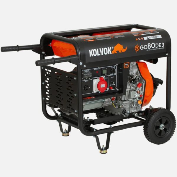 GENERADOR ELECTRICO DIESEL TRIFASICO 8.1KVA KOLVOK - Imagen 5