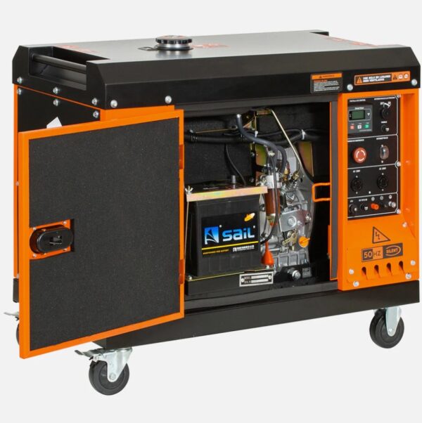 GENERADOR ELECTRICO DIESEL 6.5KVA KOLVOK - Imagen 2