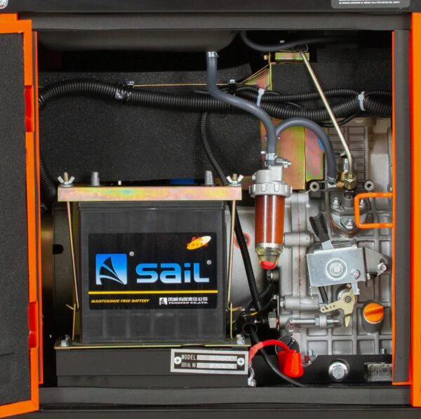 GENERADOR ELECTRICO DIESEL 6.5KVA KOLVOK - Imagen 3