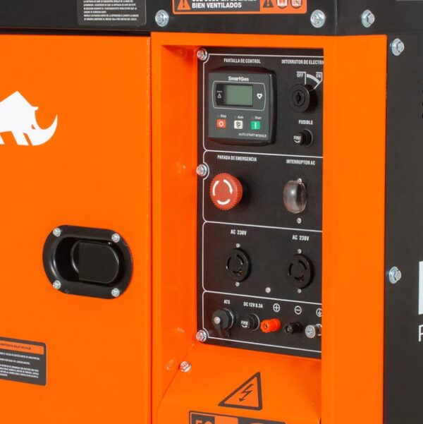 GENERADOR ELECTRICO DIESEL 6.5KVA KOLVOK - Imagen 4
