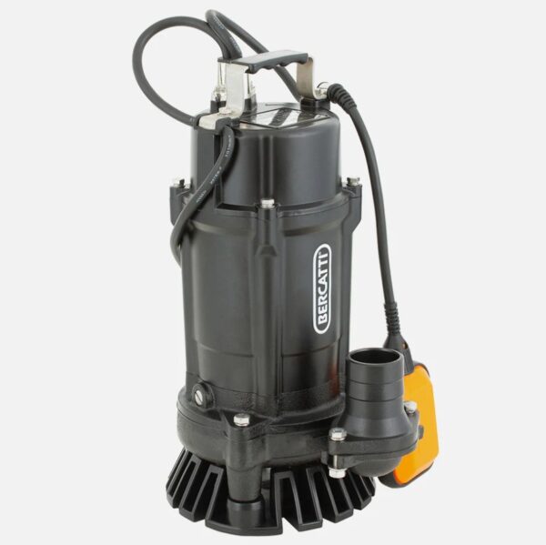 BOMBA SUMERGIBLE AGUA SUCIA 1HP 2" BERCATTI - Imagen 2